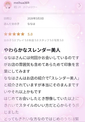 ななはの写メ日記｜トリプルA 吉原高級店ソープ