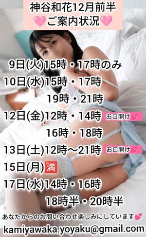 神谷和花の写メ日記|ハールブルク 吉原高級店ソープ